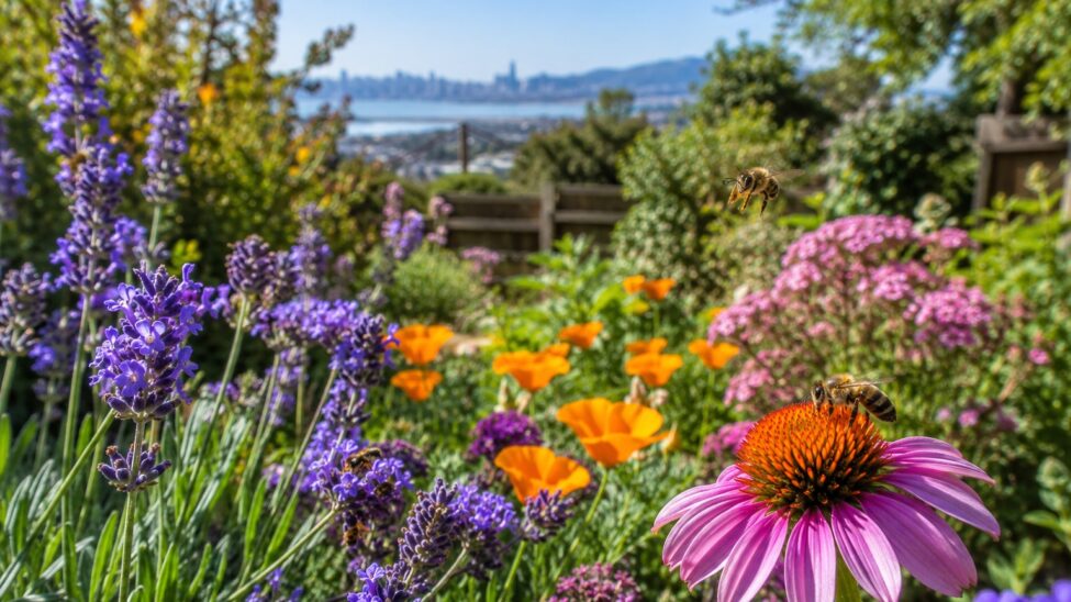 setup your garden for great bee pollination